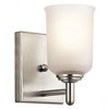 Kichler Lighting Shailene 1 - Light Sconce in  Brushed Nickel - 3 of 4