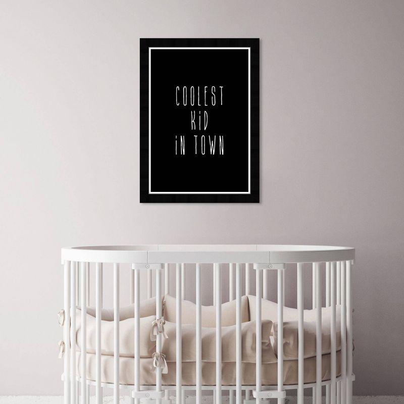 15&#34; x 21&#34; Coolest Kid Typography and Quotes Framed Art Print - Wynwood Studio, 4 of 7