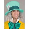 HalloweenCostumes.com X Large  Men  Men's Classic Disney Mad Hatter Costume | Disney Costumes, Green/Green/Orange - 4 of 4