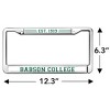 Babson College Full Size Standard License Plate Metal Frame - 4 of 4