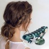 Unique Bargains Women's Elegant Scallop Hair Clips 4.06"x1.73"x2.20" 1 Pc - 2 of 3