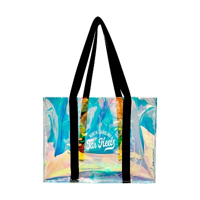 NCAA North Carolina Tar Heels Iridescent Tote Bag