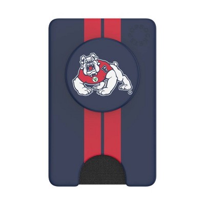 NCAA Fresno State Bulldogs PopSockets PopWallet+ (with PopTop)