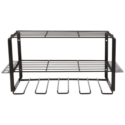 Stalwart Black Steel 3-Tier Power Tool Organizer Shelving
