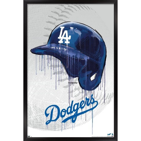 MLB Los Angeles Dodgers - Mookie Betts Wall Poster, 22.375 x 34, Framed