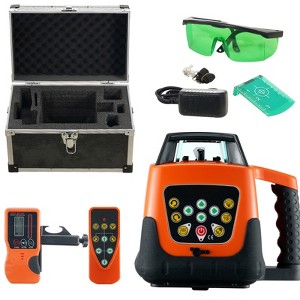 VEVOR Laser Level, 2000ft, 360 Degree Self Leveling Green Cross Line Laser, 5 Rotation Speeds & 4 Scanning Angles Adjustment - 1 of 4