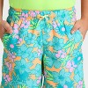 Boys' Floral Trunk Swim Shorts - Cat & Jack™ Starry Yellow/Teal/Lime - 3 of 3