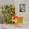 Stupell Industries Colorful Coastal Town Floating Frame Canvas Art, Gold, 17" x 25" - 3 of 4