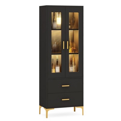 Tribesigns Bookcase with LED Light