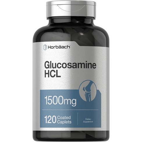 Horbaach Glucosamine HCl 1500mg | 120 Caplets - image 1 of 4