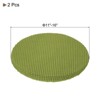 Unique Bargains Polyester Elastic Wear-resistant Wrinkle-resistant Stool Covers 2 Pcs - 2 of 4