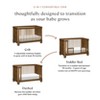 Babyletto Crosby 3-in-1 Convertible Crib - Natural Walnut - 4 of 4