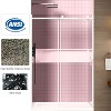 CIPACHO Adjustable Frameless Shower Door: Premium Steel, Leak-Proof, 48-72 Inch - 4 of 4