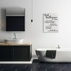 Stupell Industries Five Star Bathroom Funny Word Black And White Textured Design, 24" x 30" - 2 of 4