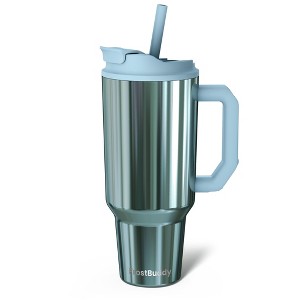 FrostBuddy Thicc Buddy Insulated Tumbler | Available in 40oz & 50oz Sizes | Stainless Steel + Chapstick Holder - 1 of 2