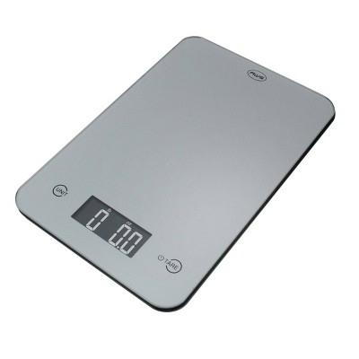 American Weigh Scales Onyx-5K Tempered Glass Kitchen Scale Silver/Gray