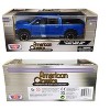 2019 RAM Rebel 1500 Crew Cab Pickup Truck Blue Metallic "American Classics" Series 1/24-1/27 Diecast Model Car by Motormax - 3 of 3