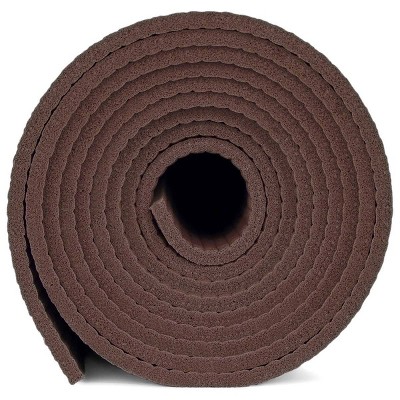 brown yoga mat