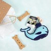 Pavilion Gift Company - Whale-y Loved - 8" Canvas Dog Toy on Rope - Pet Toy - 4 of 4