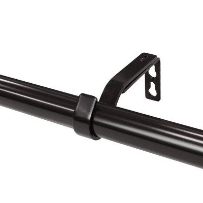 Oil Rubbed Bronze Curtain Rod with Marble Finials