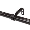 Decorative Drapery Curtain Rod with Marble Ball Finials Oil Rubbed Bronze - Lumi Home Furnishings - 4 of 4
