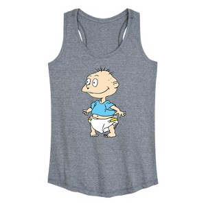 Women's - Rugrats - Tommy Pickles Graphic Racerback Tank - 1 of 4