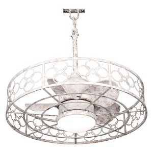 Bella Depot 23" Outdoor Plug Ceiling Fan with Dimmable Light and Remote - 1 of 4