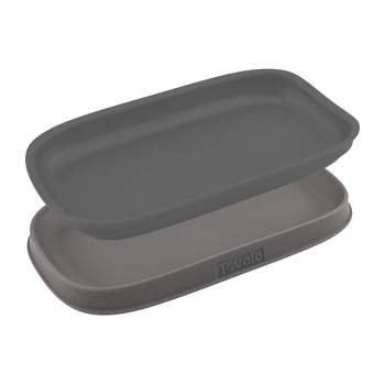 Tovolo Double Spoon Rest Charcoal