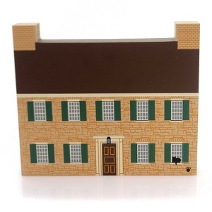 Cats Meow Village 4.5 Inch Daniel Boone Home Great American Series Retired Village Buildings - 1 of 2