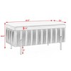 LOVMOR Elegant Upholstered Velvet Storage Bench with Cedar Wood Veneer - 3 of 4