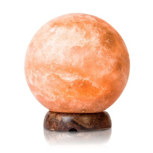 Earth Luxe Himalayan Salt Rock Lamp Sphere