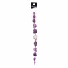 John Bead 6.5in Purple Assorted Halloween Skull Bead Strand - 3 of 4