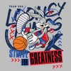 Women's Team USA X Looney Tunes Bugs Bunny Strive for Greatness T-Shirt - 2 of 4
