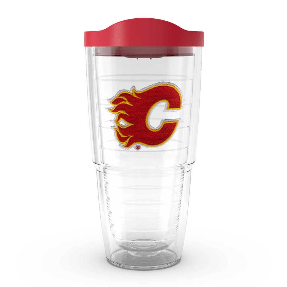 Photos - Glass NHL Calgary Flames 24oz Primary Logo Classic Tumbler