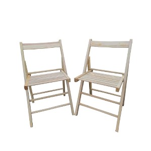 FOLDING CHAIR-2/S, FOLDABLE STYLE - 1 of 4