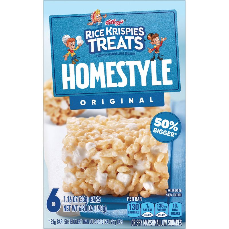 Rice Krispies Treats Homestyle Original - 6.98oz/6ct, 5 of 10