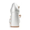 Journee Collection Womens Isadorah Mary Jane Mid Block Heel Square Toe Pumps - 3 of 4