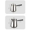 GustoWave 1000ml Chocolate, Milk Frothing Pitcher, Butter Warmer with Pouring Spout, Stainless Steel Pot with Heat-Insulated Handle - 3 of 4