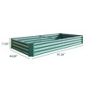 Maggift Raised Garden Bed, for flower planters, vegetables herbs, Green, 91.34"*44.69"*11.81" - image 2 of 4