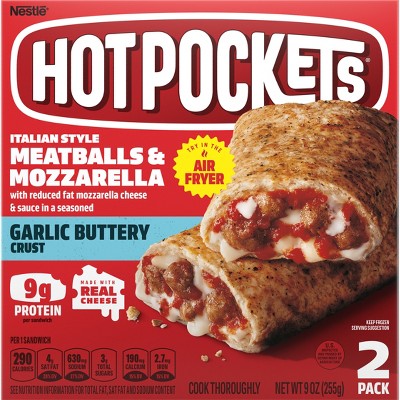 Hot Pockets Pepperoni Pizza with Garlic Buttery Seasoned Crust - 2 ct