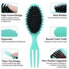 YEVYO Curl Defining Hair Brush, Curl Hair Brush for Women and Men, Shaping and Defining Curls for Long/Wavy/Damaged Hair On Hair Brushes - 2 of 4