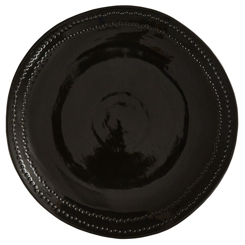 Split P Black Peyton Dinner Plate Set of 4, 4 of 6