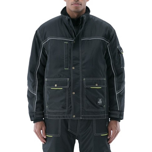 Black waterproof best sale work jacket