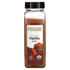 California Gold Nutrition Foods, Organic Paprika, Ground, 19 oz (538 g) - 1 of 3