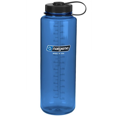 Clear Gray 48oz Nalgene Wide Mouth Water Bottle