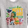 Boys' - Santiago of The Sea - Kitty Cat Crew Graphic Long Sleeve Fleece Sweatshirt - 2 of 4
