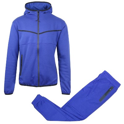 Galaxy by Harvic  Men's Tech Fleece Hoodie and Jogger 2 Piece Set