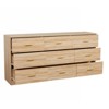 FURNIinspire Dressers Modern Natural 9 Drawer Dresser For Bedroom, Living Room, Nursery, Wooden Closet Storage Chest, Brown, 63"*15.55"*30.31" - 4 of 4