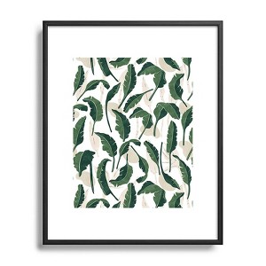 Marta Barragan Camarasa Simple tropical nature G Metal Framed Art Print - Deny Desings - 1 of 3
