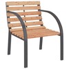 vidaXL Patio Chairs 2 pcs Wood - 3 of 4